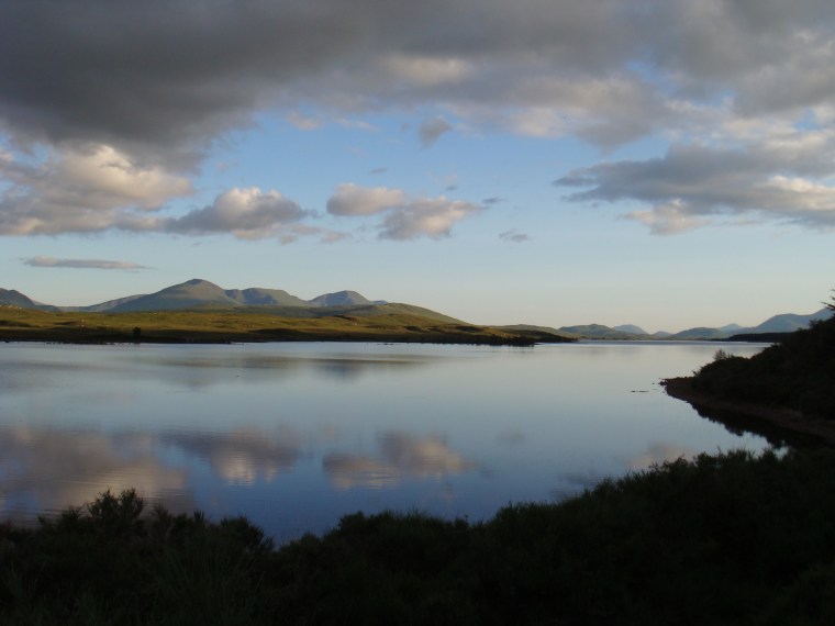 View_over_Loch_Laidon_on_a_fine_summer_evening_-_panoramio
